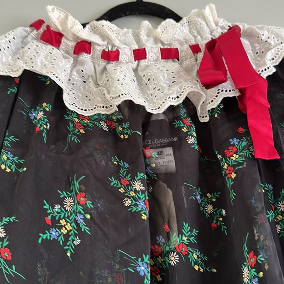 Dolce & Gabbana vintage off shoulder sheet top - Picture 2 of 4